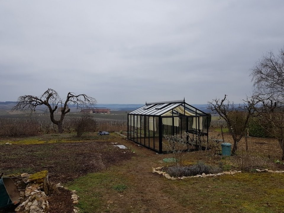 Installation d’une serre victorienne à Préhy (89) vue 4