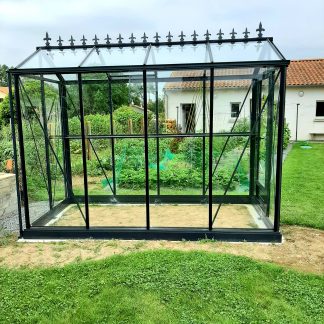 Petite serre de jardin victorienne - Structure aluminium - Euro Micro Victorian (Vue 0)