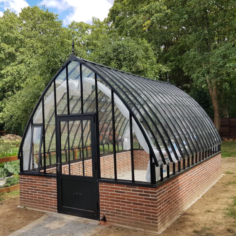 Votre serre de jardin en verre trempé et aluminium Jardin et Saisons