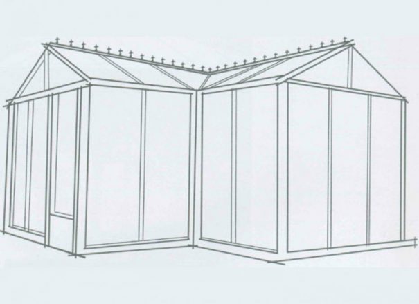 Serre d’ornement Orangerie gothique - Structure aluminium - Euro T Classic Victorian (Vue 11)