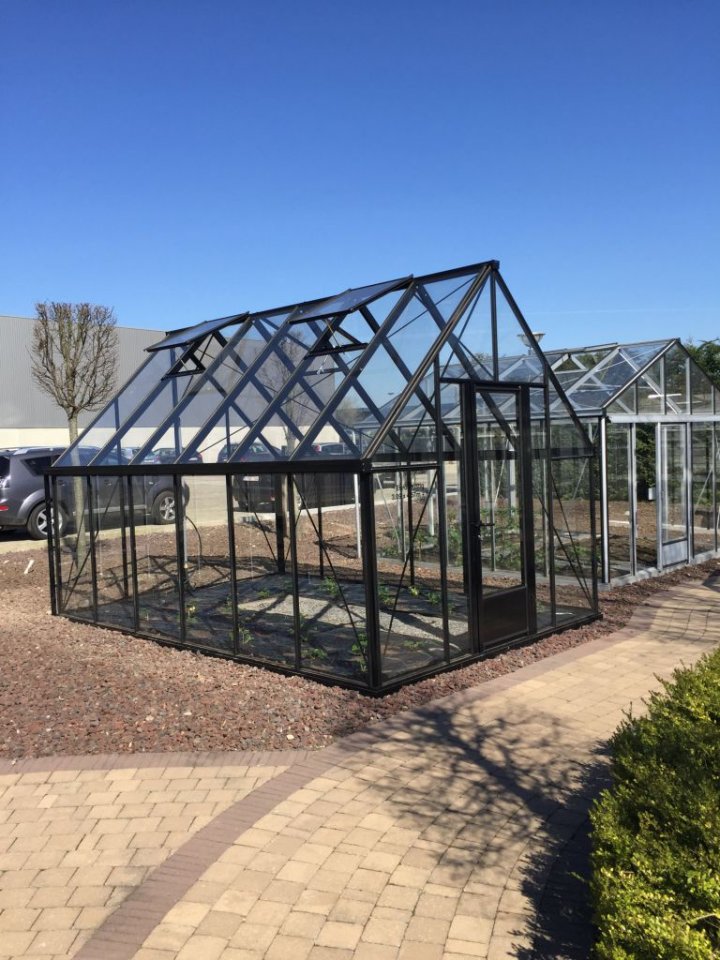 euro-rustiq-2-victorian Serre de jardin classique pentes prononcées - Structure aluminium - Euro Rustiq BEST-SELLER (Vue 0)