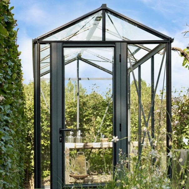 Petite serre de jardin victorienne - Structure aluminium - Euro Micro Victorian (Vue 1)