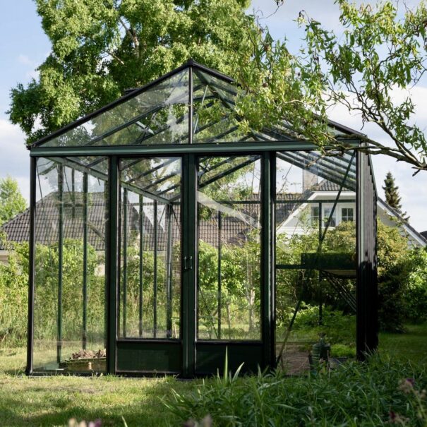 Serre gothique autonome - Structure aluminium - Euro Maxi Victorian (Vue 8)