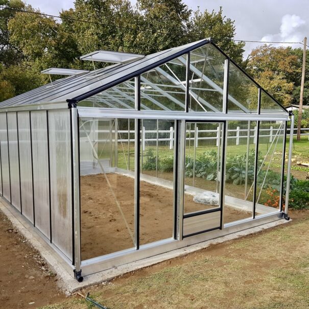 Serre de culture grande surface - Structure aluminium - Euro Plus Alu (Vue 3)