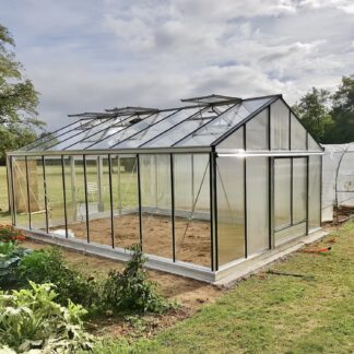 Serre de culture grande surface - Structure aluminium - Euro Plus Alu (Vue 0)