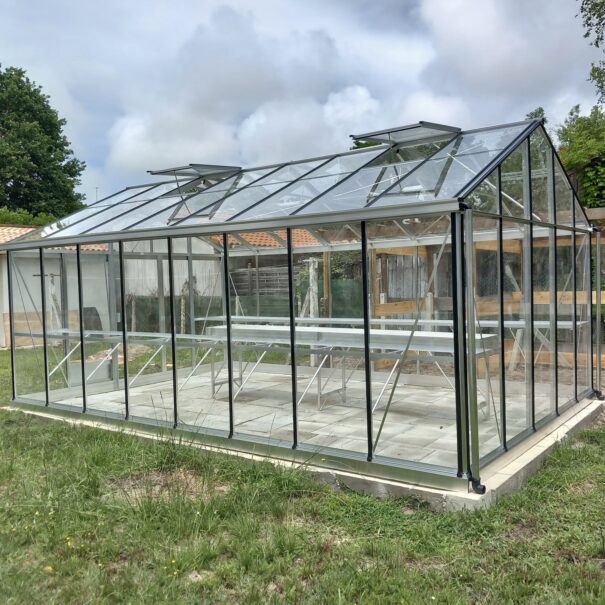 Serre de culture grande surface - Structure aluminium - Euro Plus Alu (Vue 1)