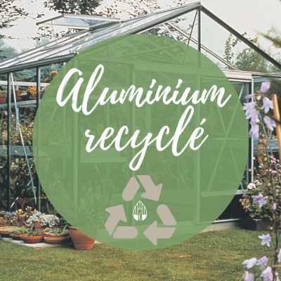 LE SAVIEZ-VOUS ? 100% ALUMINIUM RECYCLÉ