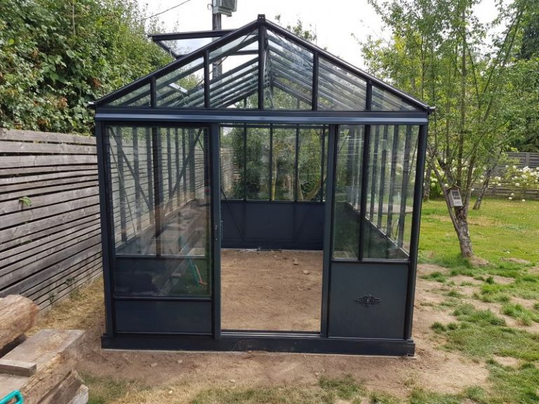 Pose d’une serre – LIMOGES (87 – Haute-Vienne) vue 1