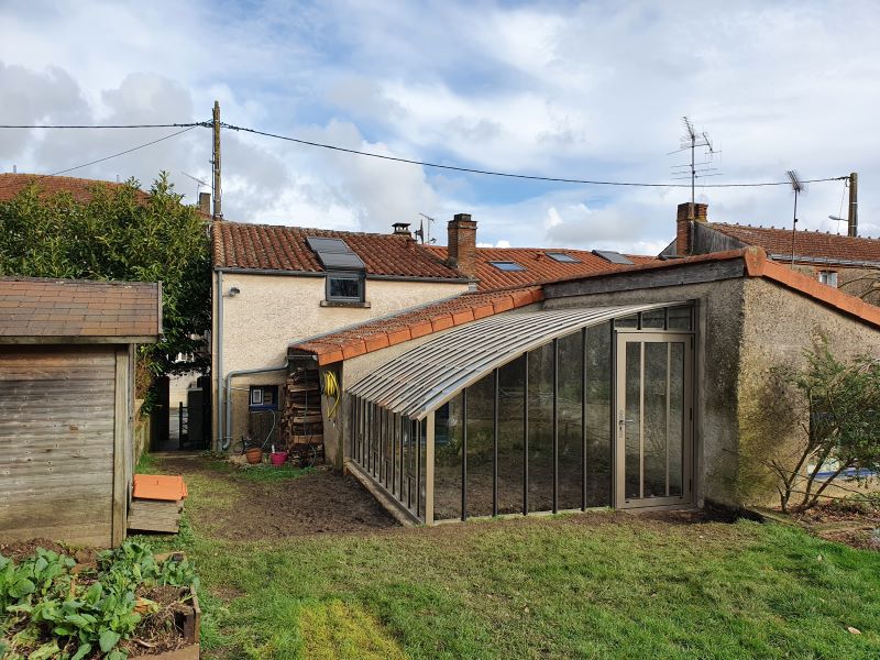 Réalisation d'une serre à l'ancienne - Le May Sur Evre (49 - Maine Et Loire) vue 1