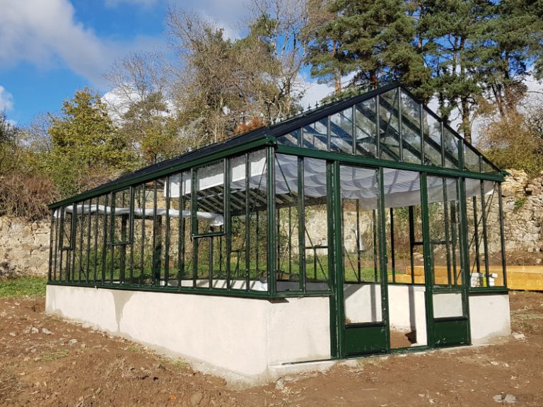 Réalisation d'une serre à l'ancienne - ONLAY (58 – Nièvre) vue 1