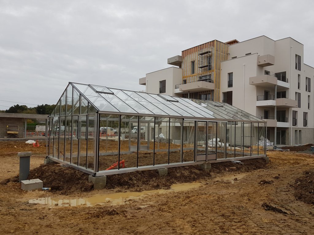 Réalisation d'une serre de culture - Saint Herblain (44 – Loire-Atlantique) vue 2