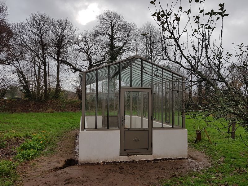 Installation d'une serre à l'ancienne - Ergue Gaberic (29 - Finistère) vue 3