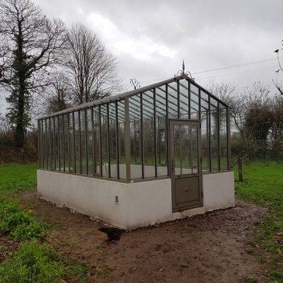 Installation d’une serre à l’ancienne – Ergue Gaberic (29 – Finistère)