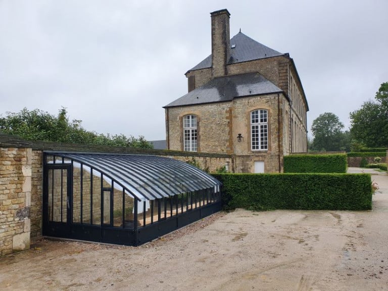 Réalisation d'une serre à l'ancienne - Cherbourg (50 - Manche) vue 1