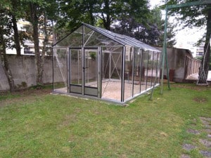 Réalisation d'une serre de culture en aluminium - Dijon(21 - Côte-d'Or) vue 1
