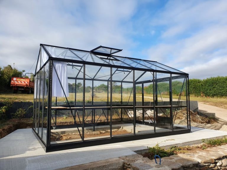 Serre de culture autonome - Serre en Aluminium - Serre Access EN STOCK - 14.1m² (Vue 0)