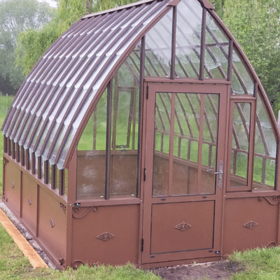 Installation d’une serre à l’ancienne avec soubassement- Fresnes (41 – Loir-et-Cher)