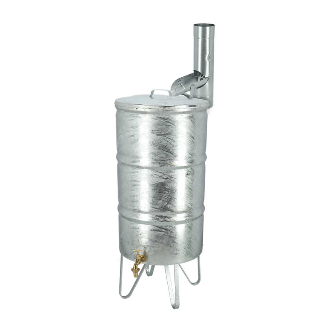 Récupérateur d'eau zinc (Vue 0)
