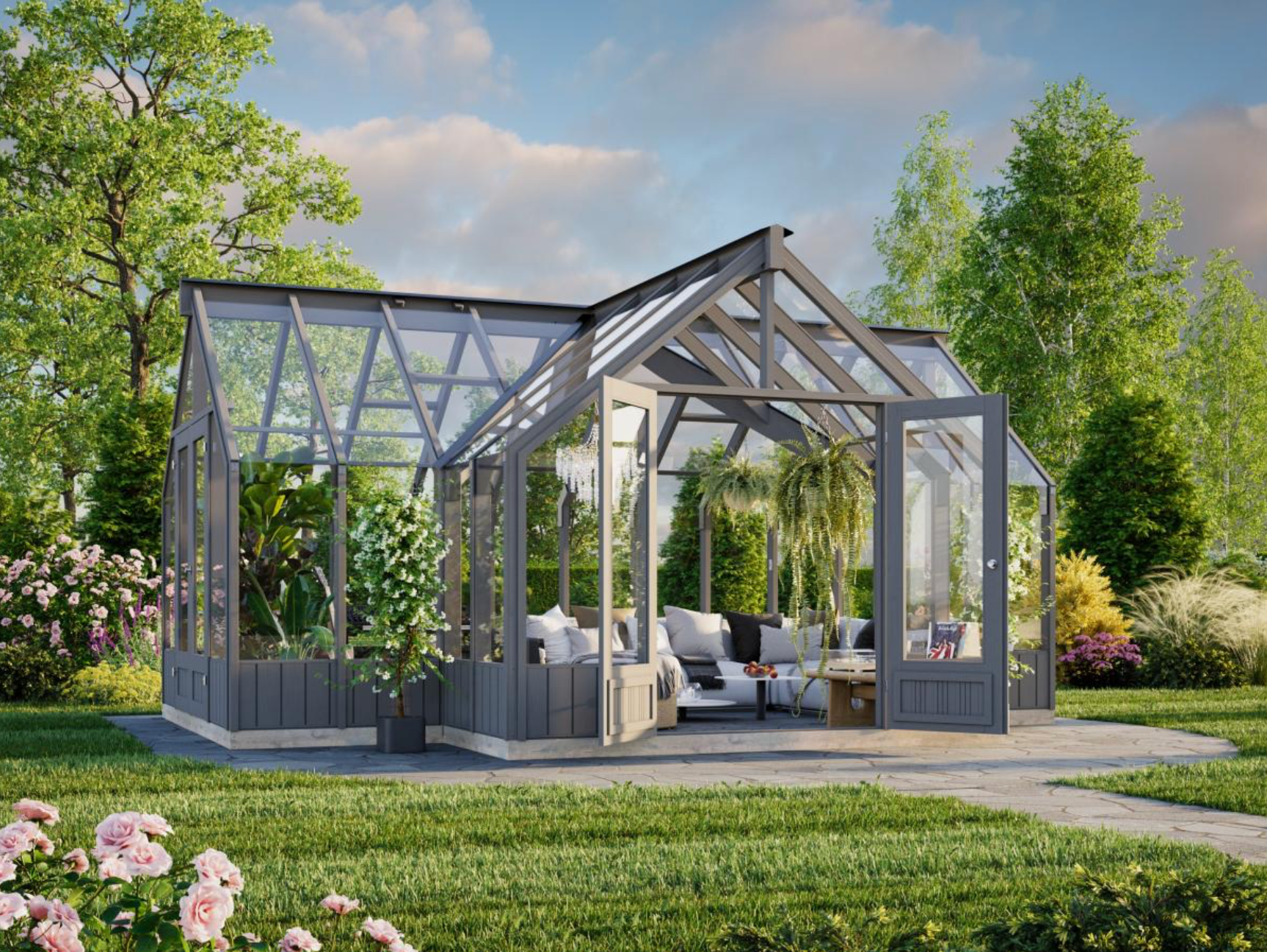Serre EMILIA 19.1m² - PALMAKO (Copie) (Vue 1)