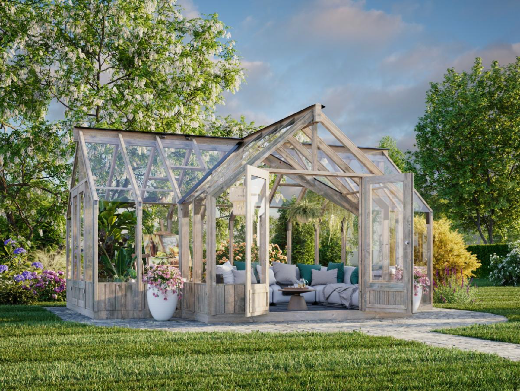 Serre EMILIA 19.1m² - PALMAKO (Copie) (Vue 0)