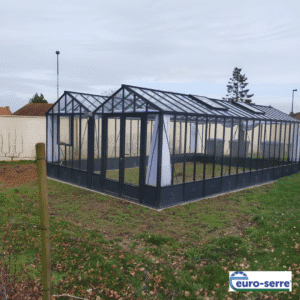 Réalisation d'une serre Victorienne avec Soubassement - St Aubin d'Arquenay (14 - Basse-Normandie)