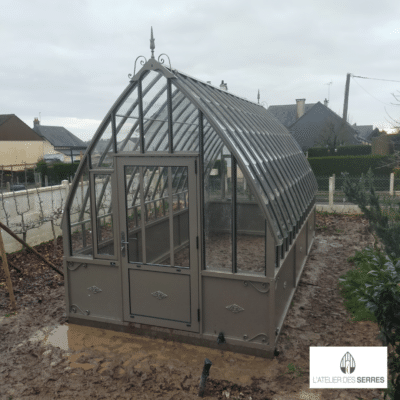 CONCEPTION D’UNE SERRE A L’ANCIENNE AVEC SOUBASSEMENT – GODERVILLE (76 – SEINE-MARITIME)