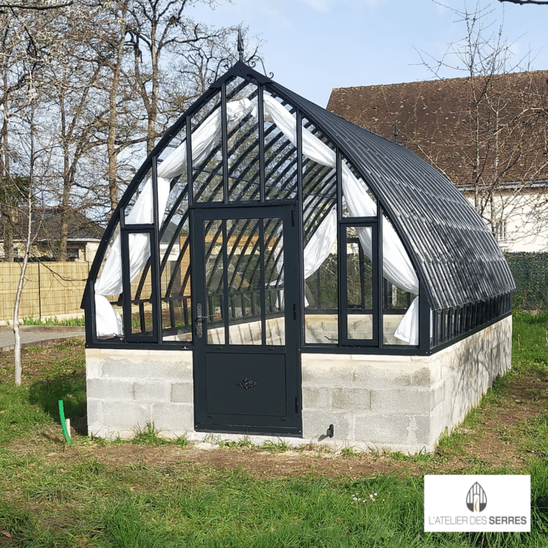 Conception et réalisation d'une serre Eugénie sur Muret - Saint-Avertin (37 - Indre-et-Loire)