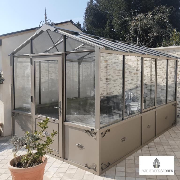 Conception et réalisation d'une serre Josephine Soubassement - Bullion (78 - Deux-Sèvres)