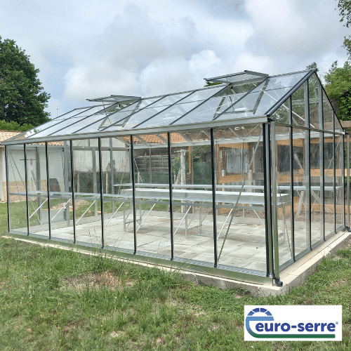 Conception d'une serre de culture grande surface en Aluminium - St Julien en Born (40 - Landes) Couverture à la une