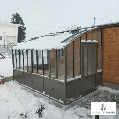 Réalisation d'une serre à l'ancienne monopente soubassement - Hochstatt (68 - Haut-Rhin) - à la Une
