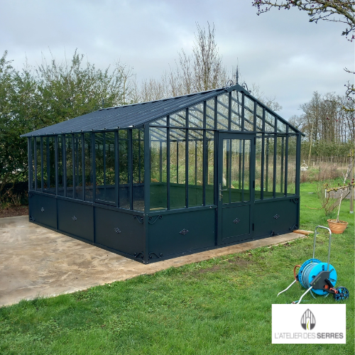 Réalisation d'une serre d’antan retro double pente - Andrez (49 - Maine-et-Loire) - à la une