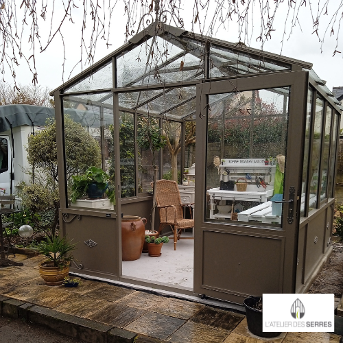 Réalisation d'une serre d’antan retro double pente - Sainte Luce sur Loire (44 - Loire Atlantique) - à la une