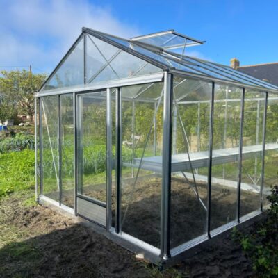 SERRE DE CULTURE EURO MAXI ALU EN VERRE – CHERRUEIX – (35) ILE ET VILAINE