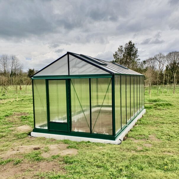 Serre gothique autonome en polycarbonate - Structure aluminium - Euro Maxi Victorian Polycarbonate (Vue 7)