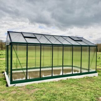 Serre gothique autonome en polycarbonate - Structure aluminium - Euro Maxi Victorian Polycarbonate (Vue 0)