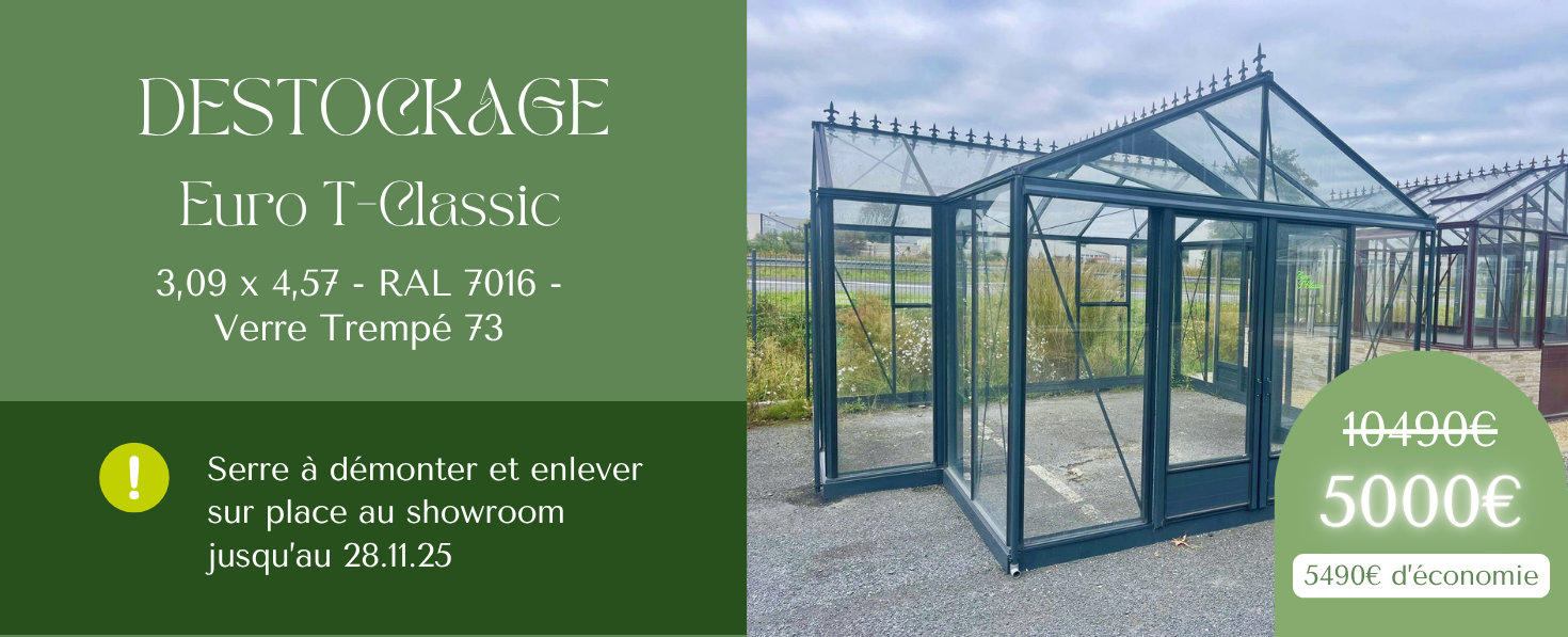 Destockage Serre exposition