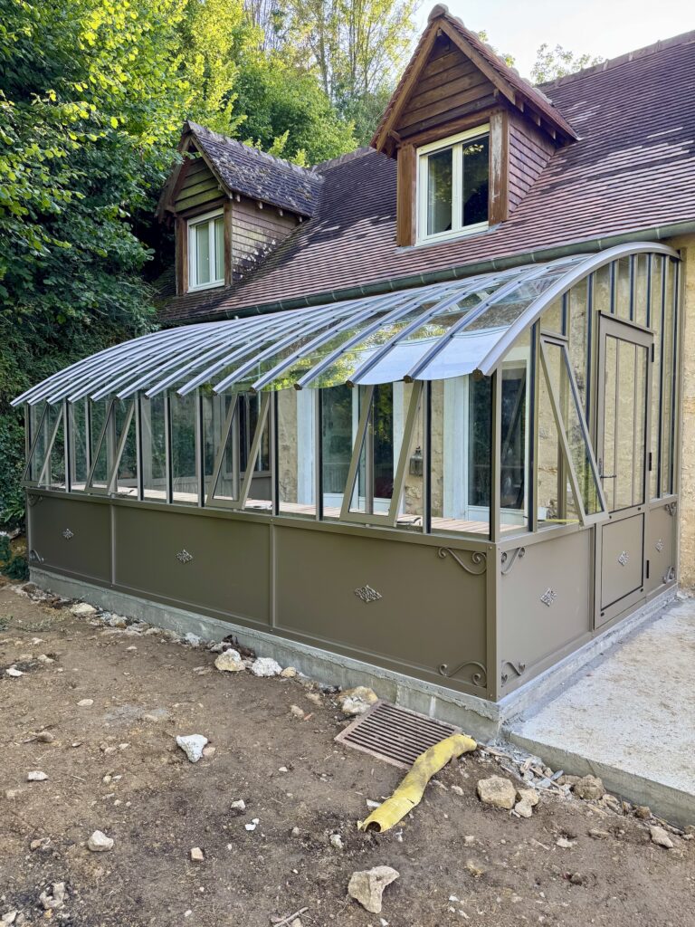 Serre Éléonore soubassement - Chassillé (72)