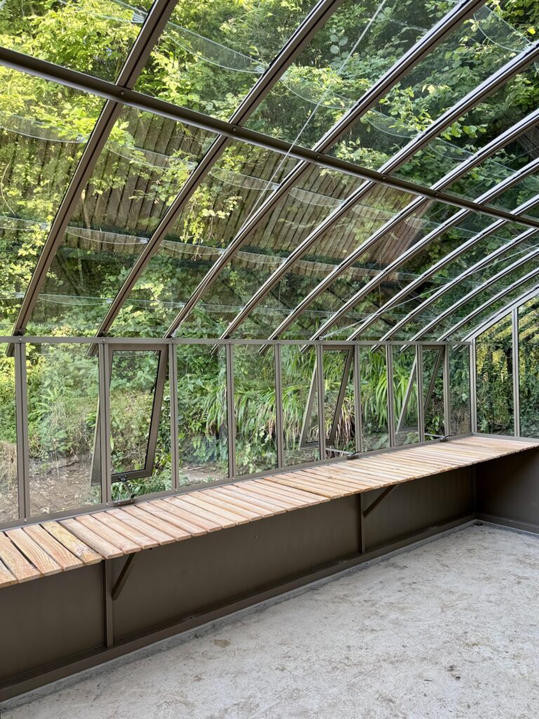 Serre Éléonore soubassement - Chassillé (72)