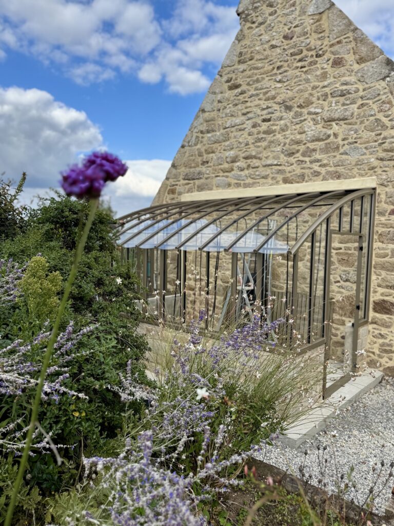 Serre Éléonore sur muret Gris Sablé - Landaul (56)